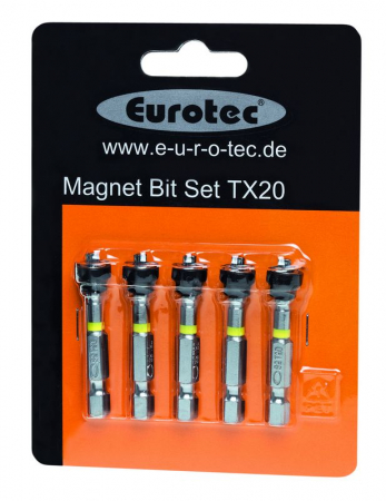 Eurotec Magnet Torx Bit 5er Set
